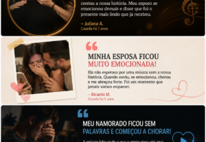 Eu vou Criar uma música para a pessoa amada