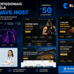 Eu vou Criar seu site profissional Bluewave.host