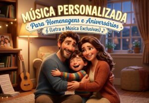 Eu vou criar uma música exclusiva e personalizada