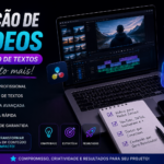 Eu vou criarei pra você vídeos, texto e muito mais
