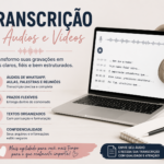 Eu vou transcrever aulas, vídeos e audios de WhatsApp