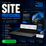 Eu vou Fazer um site profissional moderno para sua empresa