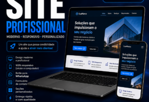 Eu vou Fazer um site profissional moderno para sua empresa