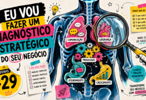 Eu vou fazer um diagnóstico estratégico do seu negócio