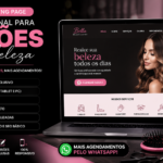Eu vou fazer sua Landing Page Salões de Beleza
