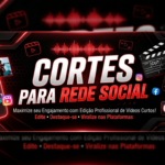 Eu vou fazer Cortes para rede social