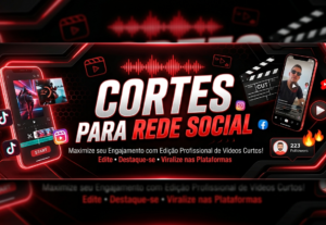 Eu vou fazer Cortes para rede social