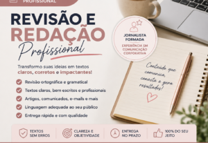 Eu vou Revisar e corrigir seu texto profissionalmente.