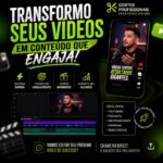 Eu vou Criar cortes do seu vídeo para alcance e engajamento