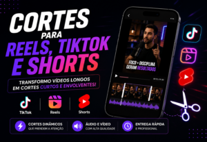 Eu vou transformar seus vídeos em cortes virais