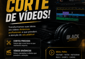 Eu vou Criar cortes de vídeo que geram alcance e engajamento...