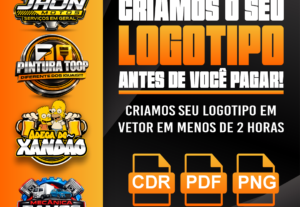 Eu vou criar sua logotipo vetorizado