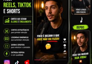 Eu vou fazer Edição de cortes profissionais