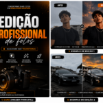 Eu vou fazer Edição profissional de fotos e imagens