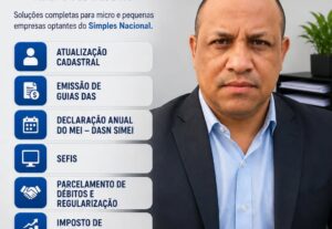 Eu vou organizar sua Empresa para ficar em dias com o fisco.