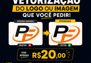 Eu vou Vetorizar sua imagem/logo em alta qualidade