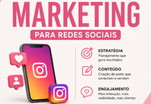 Eu vou Fazer o seu marketing para redes sociais