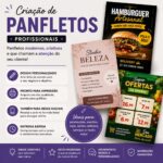 Eu vou criar panfletos profissionais para o seu negócio