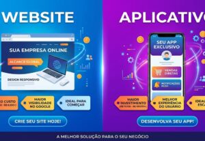 Eu vou Fazer um site para você ou um aplicativo
