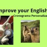 Eu vou criar um Cronograma para tu aprender Inglês.
