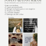 Eu vou criar um post claro e organizado para o seu Instagram
