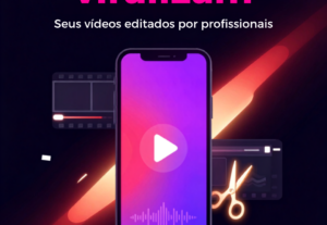 Eu vou Transformar seu vídeo bruto em cortes virais prontos