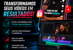 Eu vou criar cortes estratégicos para viralizar e engajar
