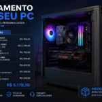 Eu vou Fazer orçamento de PC com visualização em 3D.