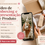 Eu vou gravar vídeo de unboxing e apresentação de produto