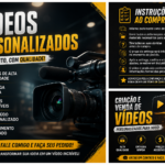 Eu vou fazer Vídeos Personalizados com Qualidade Profissiona...