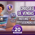 Eu vou criar video de vendas criativo e vsl usando ia