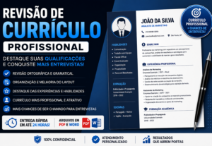 Eu vou revisar o seu currículo de forma profissional