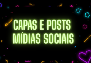 Eu vou Fazer capas perfeita para sua mídia social em 24h