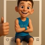 Eu vou Criar seu boneco ou boneca virtual cartoon em 3D