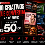 Eu vou fazer 10 Criativos Profissionais que Vendem