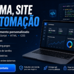 Eu vou desenvolver seu sistema, site ou automação.