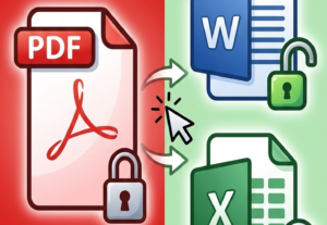 Eu vou converter e formatar até 8 páginas de PDF para Word