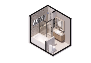 Eu vou modelar em 3D e renderizar um ambiente da sua escolha