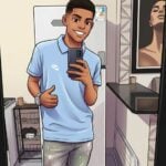 Eu vou transformar sua foto em cartoon
