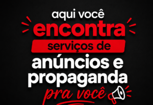Eu vou fazer o seu anuncio