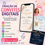 Eu vou criar uma arte pers. para convite, festa ou divulgaçã...
