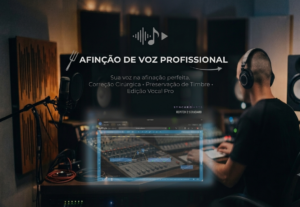 Eu vou fazer a afinação manual e profissional da sua voz