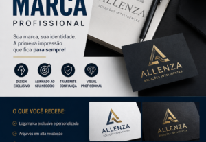 Eu vou fazer sua logo marca de forma profissional em 1 dia