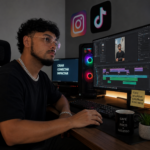 Eu vou editar seu vídeo para redes sociais