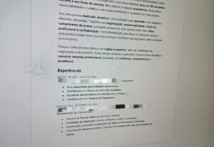 Eu vou fazer um Currículo para você conseguir um emprego des...