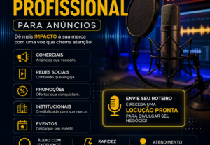 Eu vou dar voz ao seu produto