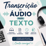 Eu vou transcrever áudios e vídeos para texto