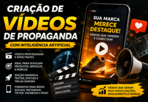 Eu vou fazer Vídeos de Propaganda para Divulgar seu Negócio