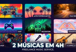 Eu vou fazer 2 Músicas Personalizadas em 0-4h - Com/Sem Letr...