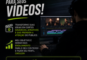 Eu vou criar cortes para seu vídeo